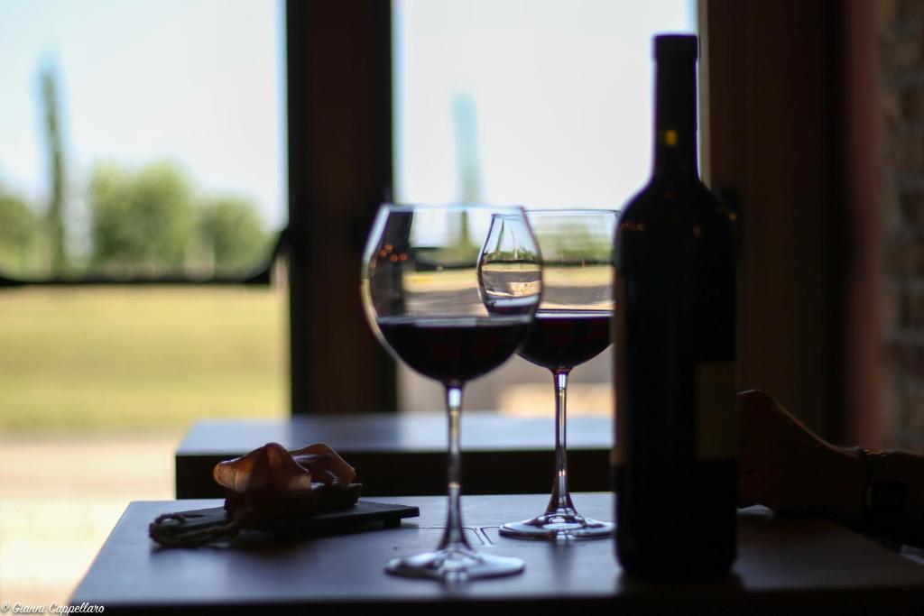 Nápoje v ubytování B&B La Corte Dei Vizi