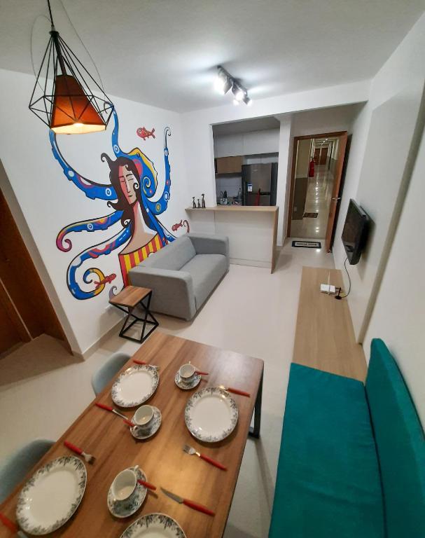  Apartamento completo na praia de Ponta de Campina - Polvo Poético