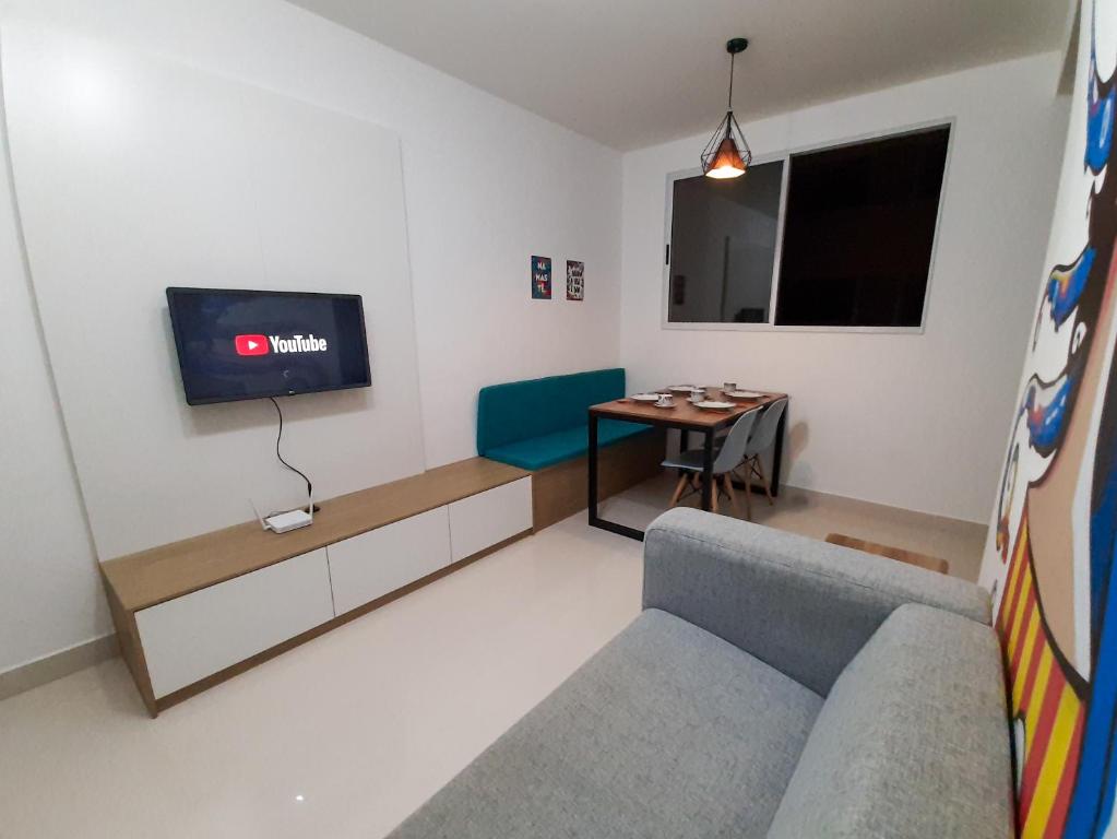  Apartamento completo na praia de Ponta de Campina - Polvo Poético