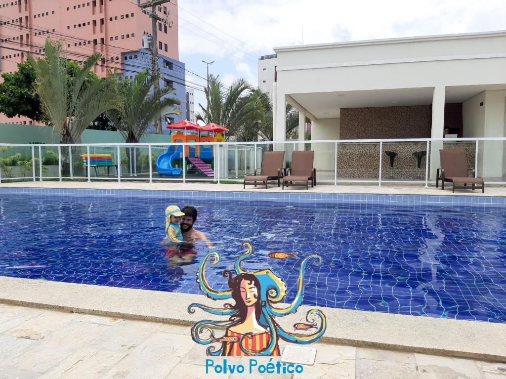  Apartamento completo na praia de Ponta de Campina - Polvo Poético
