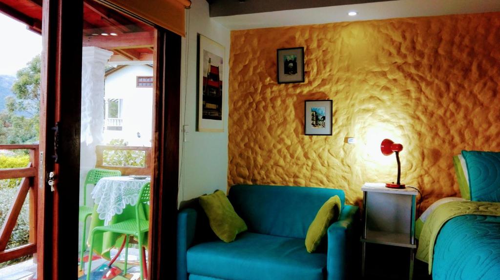 Posezení v ubytování Coliving LA BOIRA