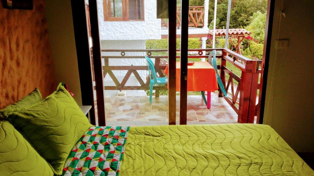 Postel nebo postele na pokoji v ubytování Coliving LA BOIRA