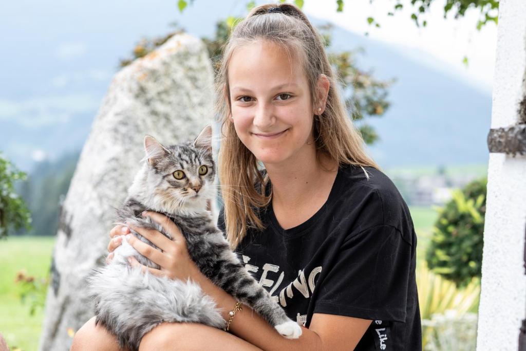 Domácí mazlíčci ubytovaní s hosty v ubytování Loefflerhof