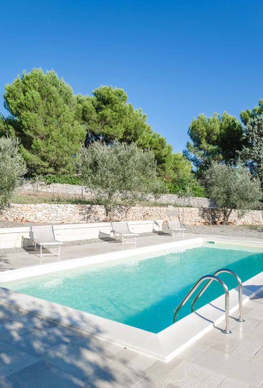 The swimming pool at or close to iTrulliescape