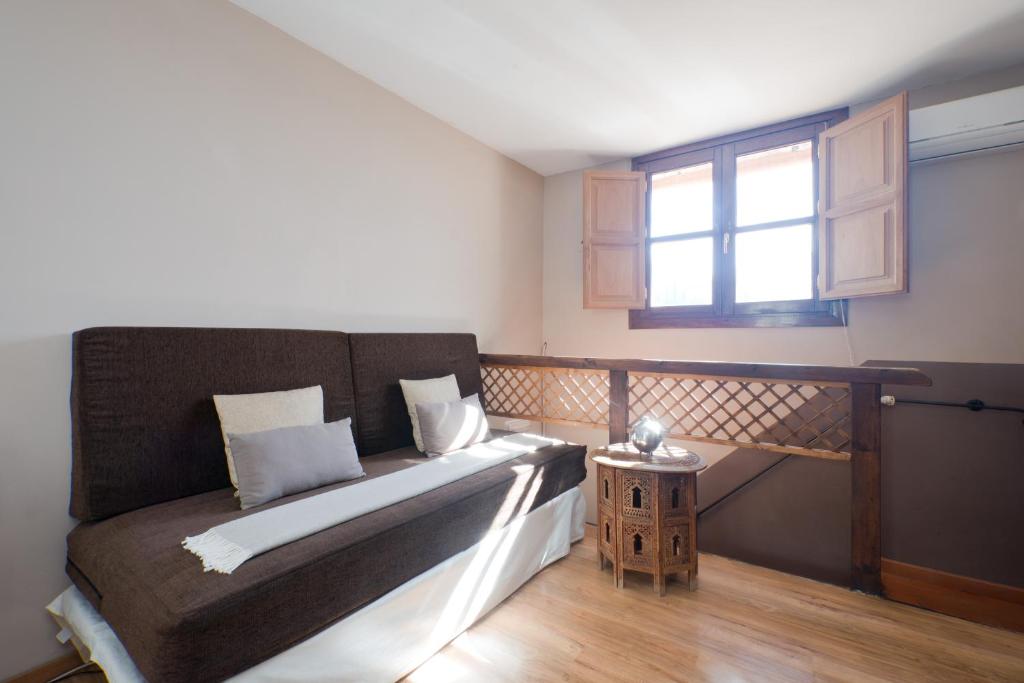 Posezení v ubytování Casa Bombo