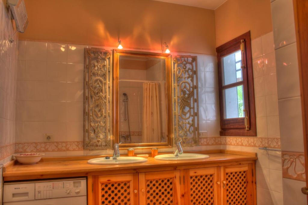 A bathroom at Finca el Regalo