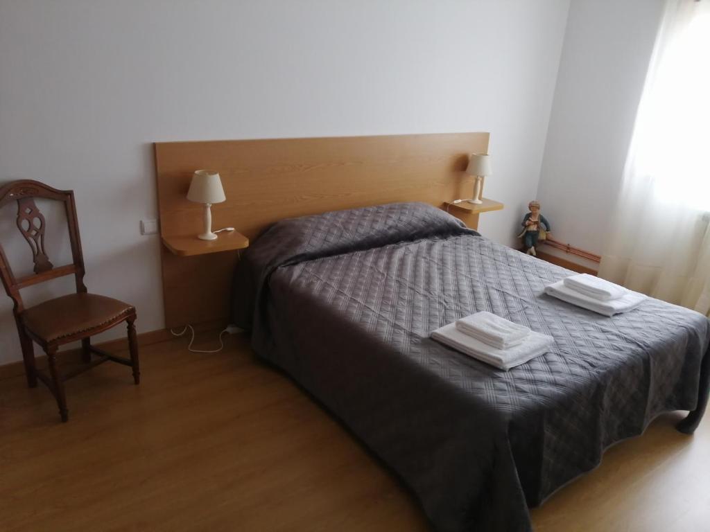 Posteľ alebo postele v izbe v ubytovaní Congidouro