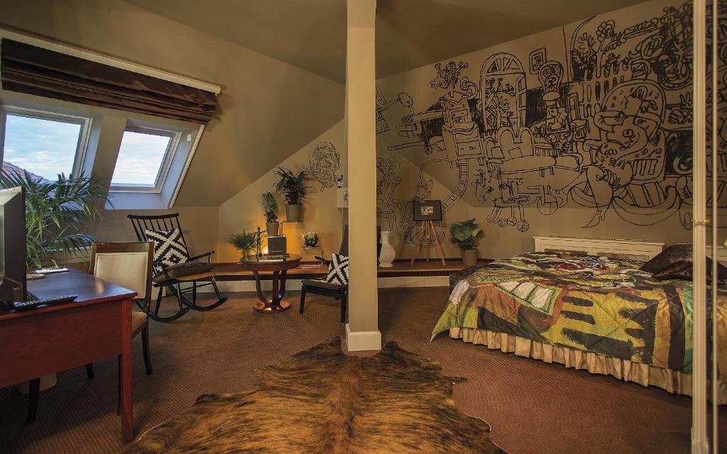Le Palais Art Hotel Prague - Resim 38