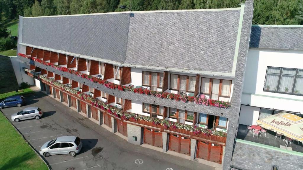 Budova, kde se hotel nachází