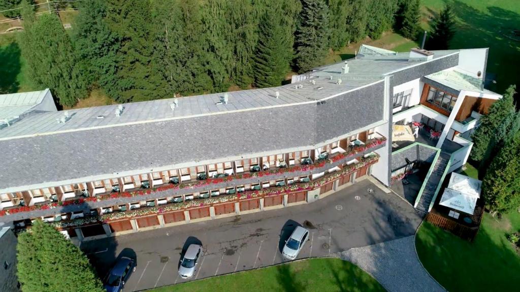 Letecký snímek ubytování Horský Hotel Neptun
