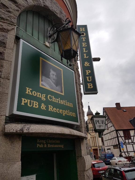 Certifikát, hodnocení, plakát nebo jiný dokument vystavený v ubytování Hotell Kong Christian