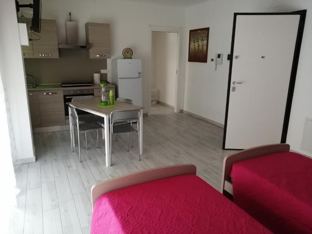 Kuchyň nebo kuchyňský kout v ubytování ALEXA casa vacanze