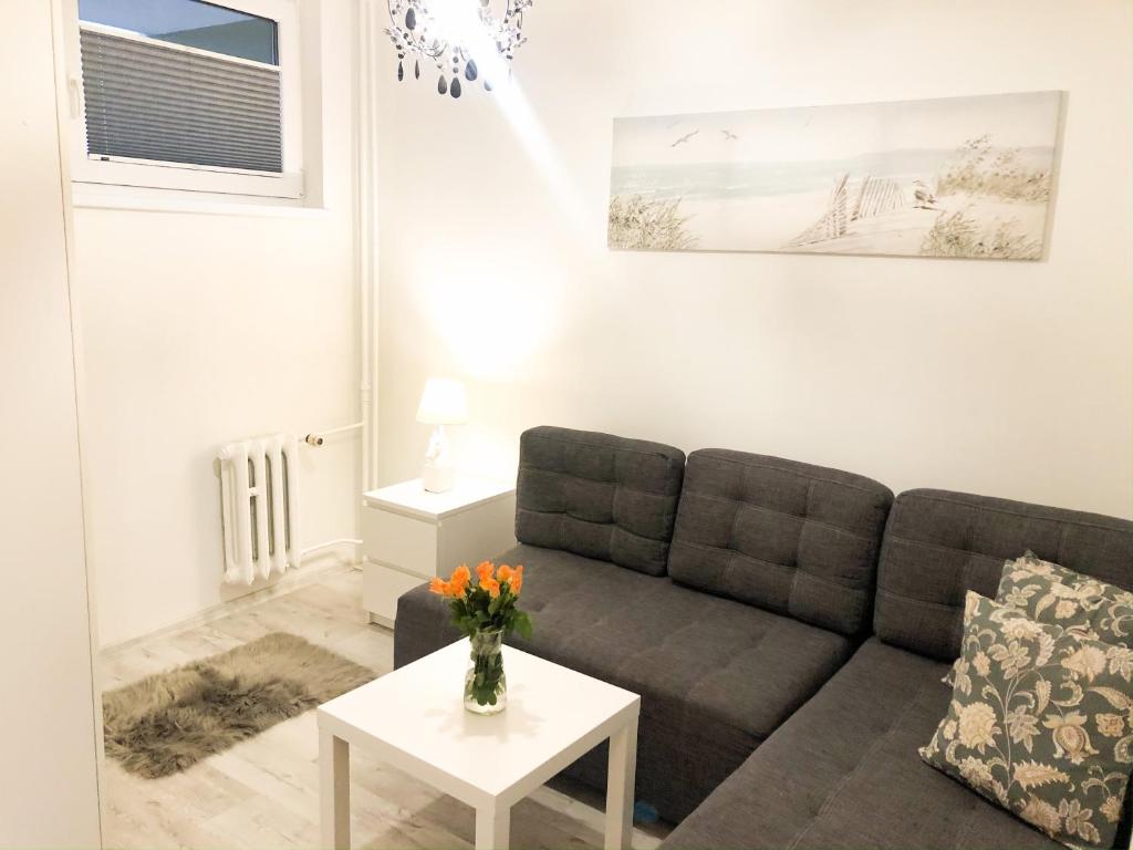 Posedenie v ubytovaní Reagan Park Apartament