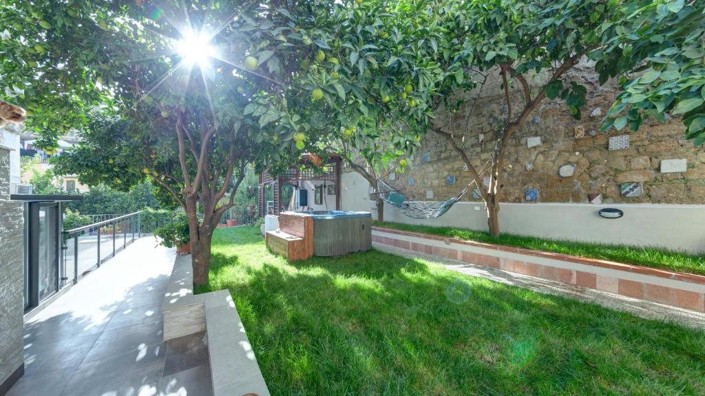 Vonkajšia záhrada v ubytovaní Il Giardino dei Venti