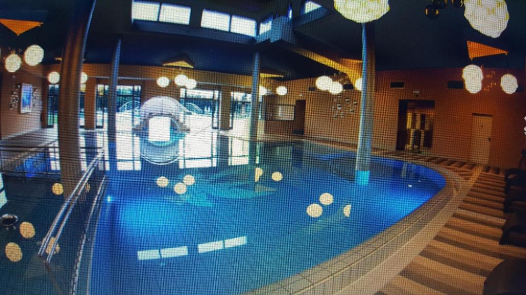 Bazén v ubytování Apartma Sebastjan Dobova near Terme Paradiso nebo v jeho okolí