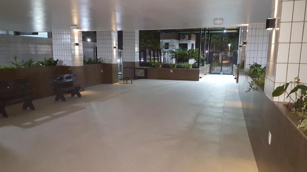  Santos - Apartamento Frente Mar C/ Ar Condicionado/ Garagem Privativa/Internet/TV a Cabo