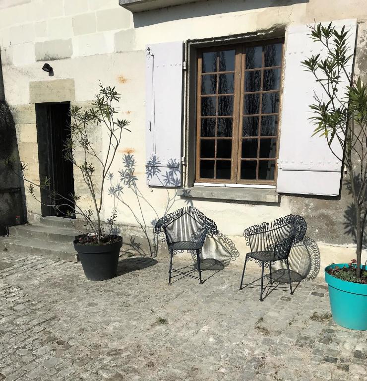 Appartement spacieux avec une vue sur Tours ( 38m²) -Gite de Bellevue - Apartment With Terrace