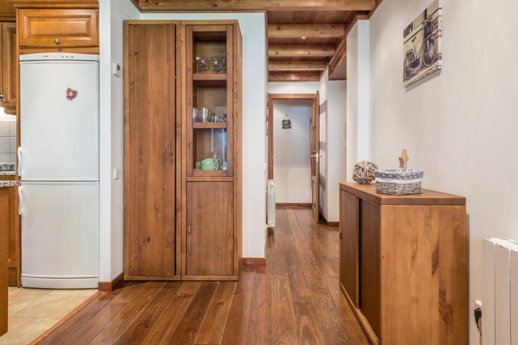 Kuchyň nebo kuchyňský kout v ubytování Apartamento Garona by Totiaran