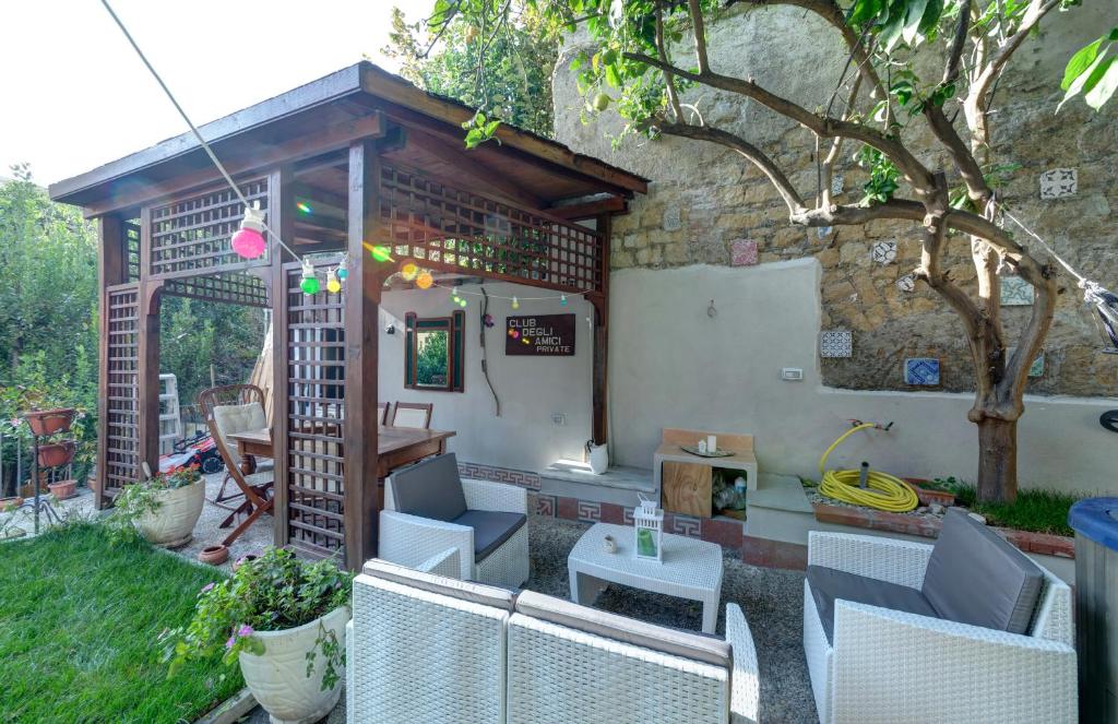 Vonkajšia záhrada v ubytovaní Il Giardino dei Venti