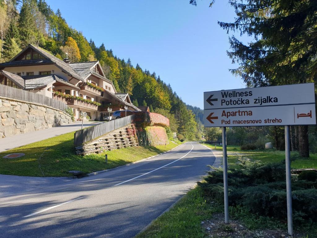 Příroda nedaleko apartmánu