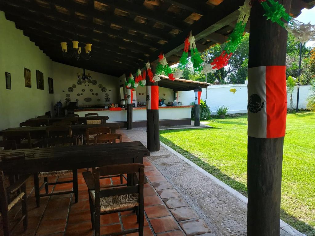 Zahrada ubytování La Casona De La Esmeralda