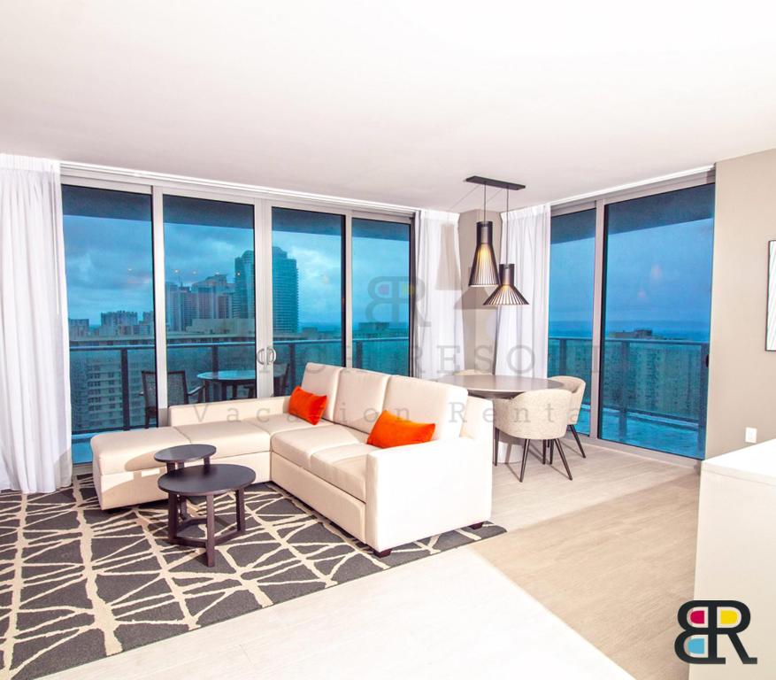 Posezení v ubytování HYDE Beach House Apartments