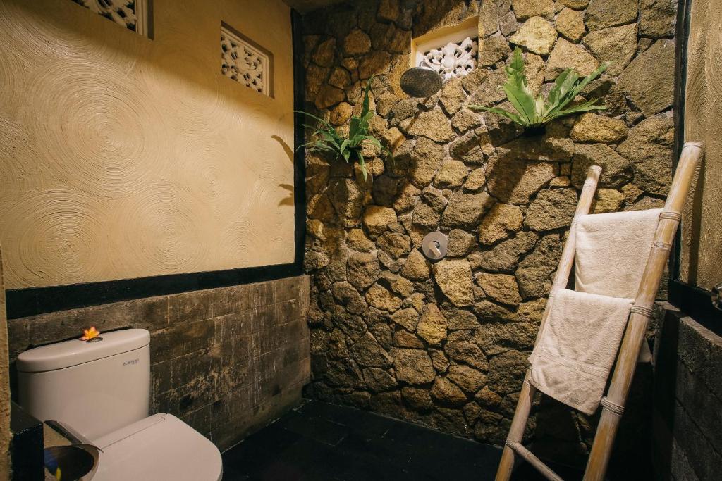 Koupelna v ubytování D'Ubud House