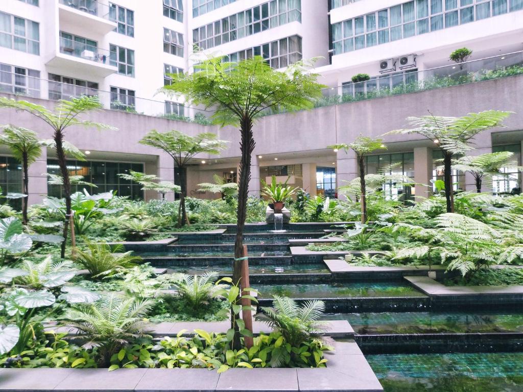 Zahrada ubytování Regalia Skypool KLCC