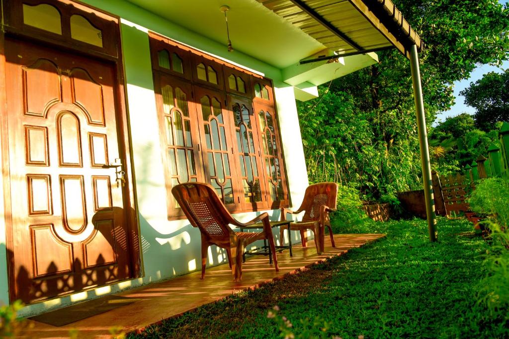 Zahrada ubytování Senasuma Homestay