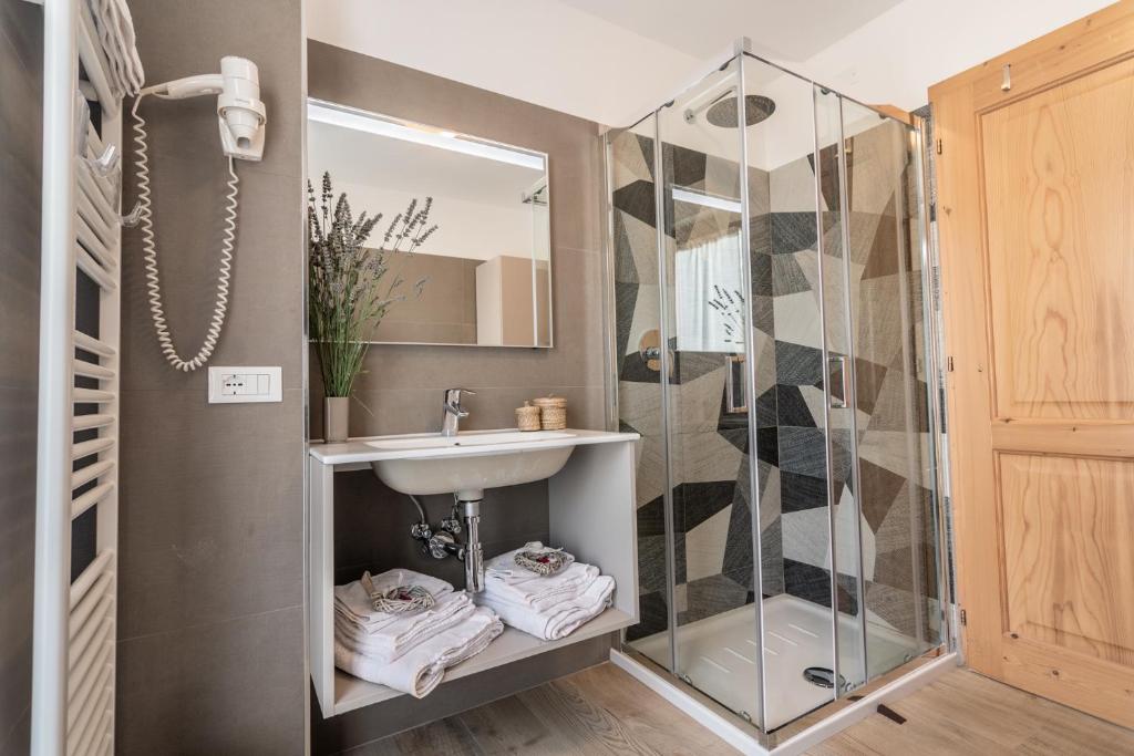 Kúpeľňa v ubytovaní Residence Arnica