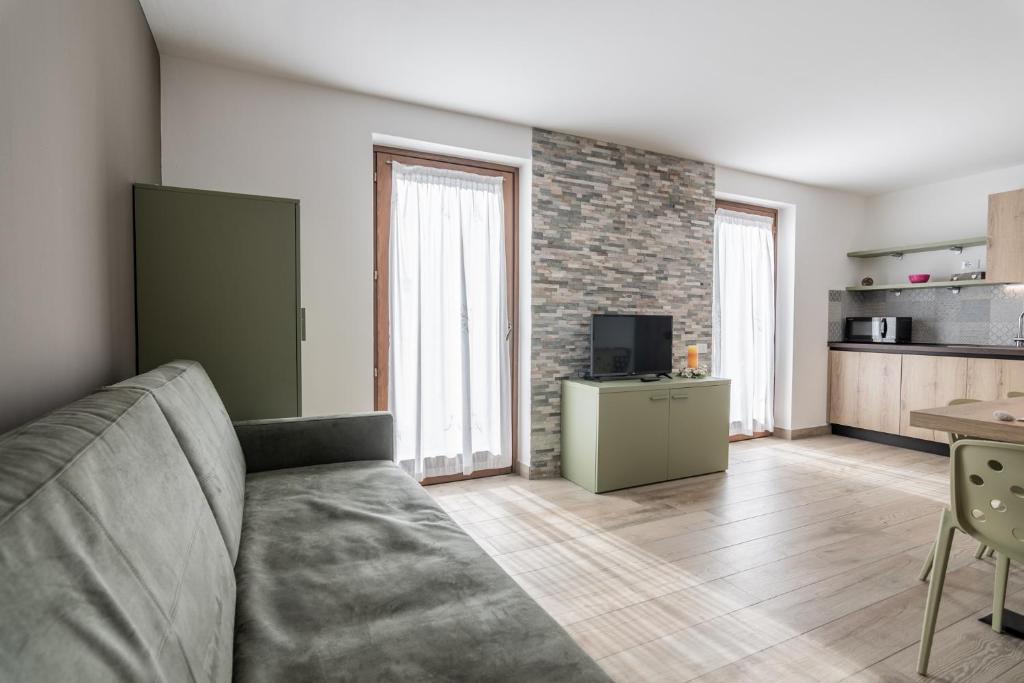 Kuchyňa alebo kuchynka v ubytovaní Residence Arnica