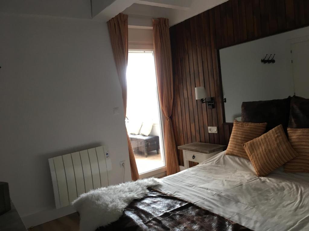Postel nebo postele na pokoji v ubytování Sierra Nevada