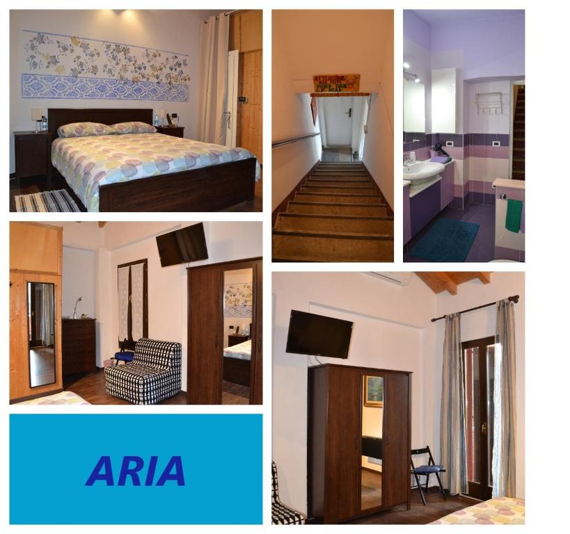 Łóżko lub łóżka w pokoju w obiekcie B&B Casa Mia