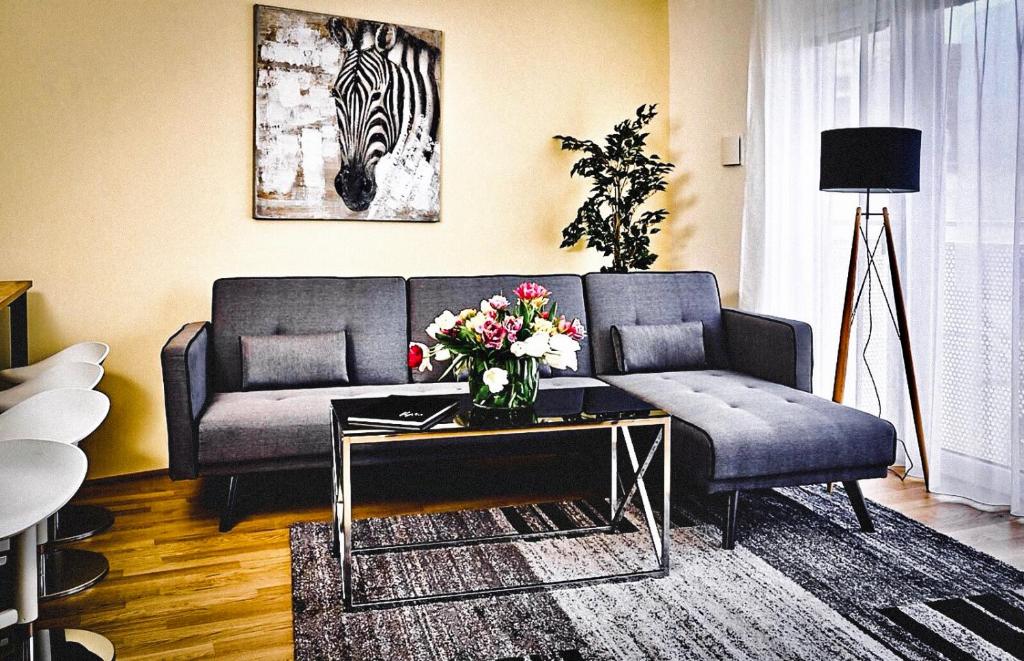 Posezení v ubytování Best Place Apartments Vienna