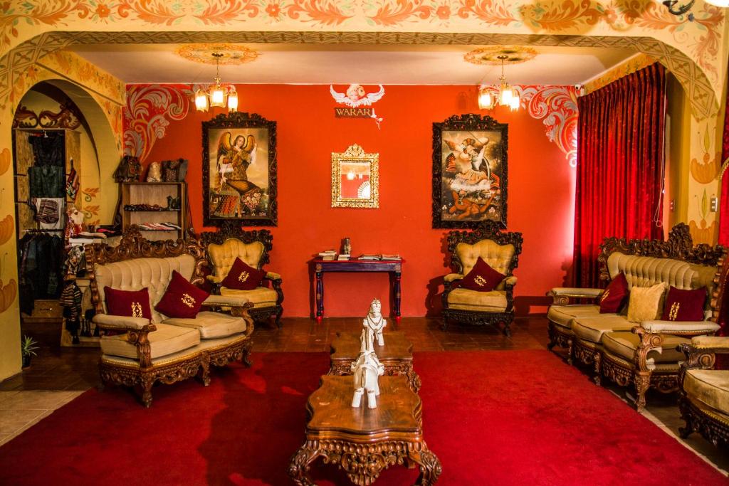 Posezení v ubytování Hotel Warari