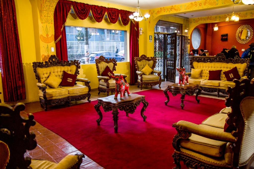 Posezení v ubytování Hotel Warari