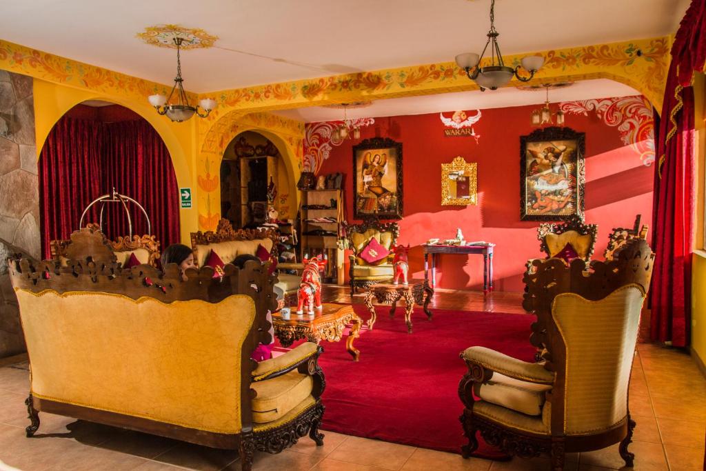 Posezení v ubytování Hotel Warari