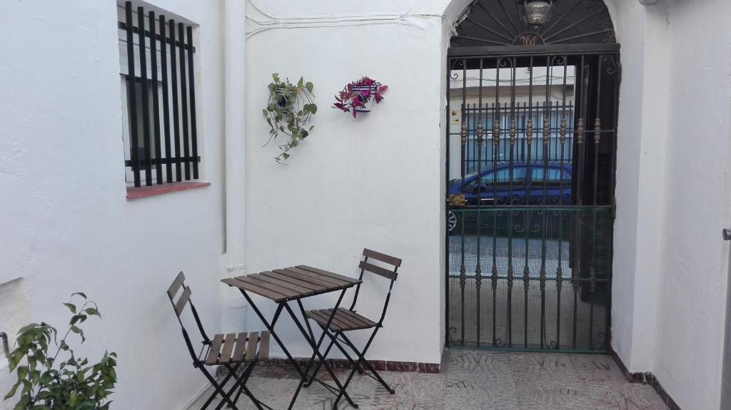 A balcony or terrace at Apartamento Centro Sol Plazuela