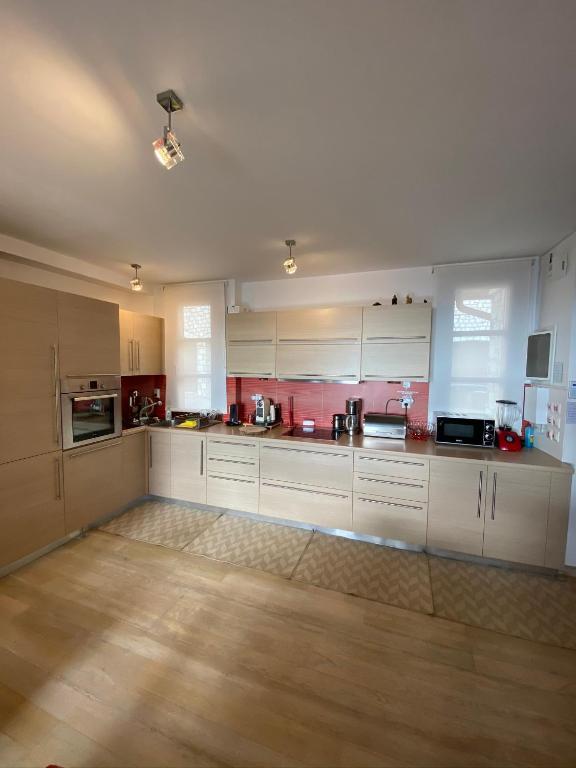 Kuchyň nebo kuchyňský kout v ubytování Arachova Vip smart chalet-Villa Eva 1