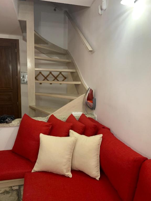 Posezení v ubytování Arachova Vip smart chalet-Villa Eva 1