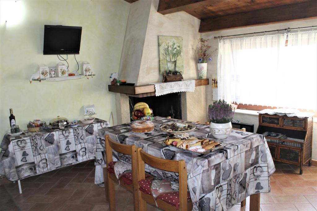 Jídlo v bed and breakfast nebo okolí