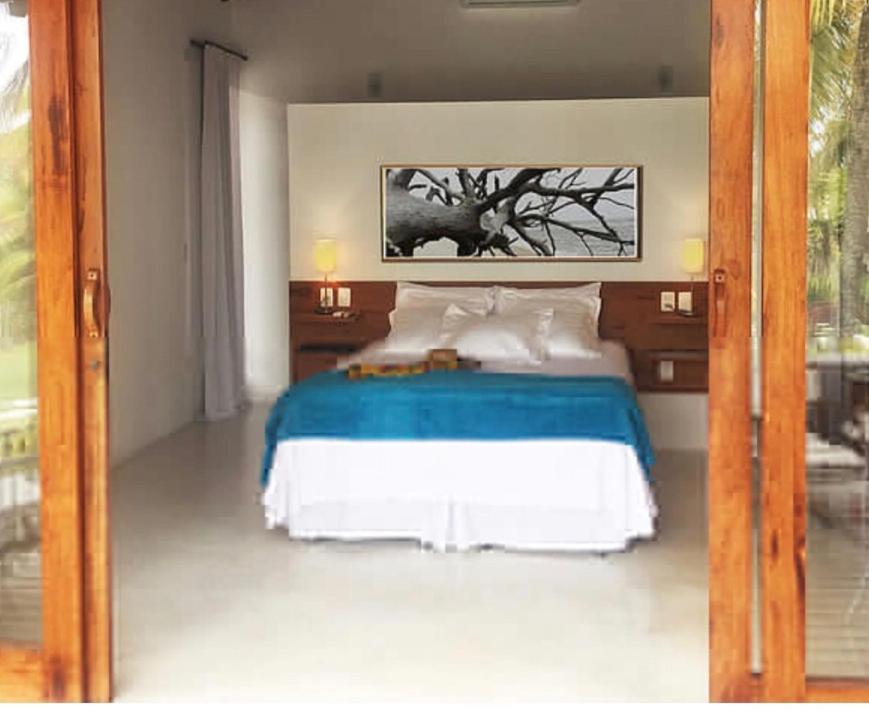 Postel nebo postele na pokoji v ubytování Vila Bela Vista