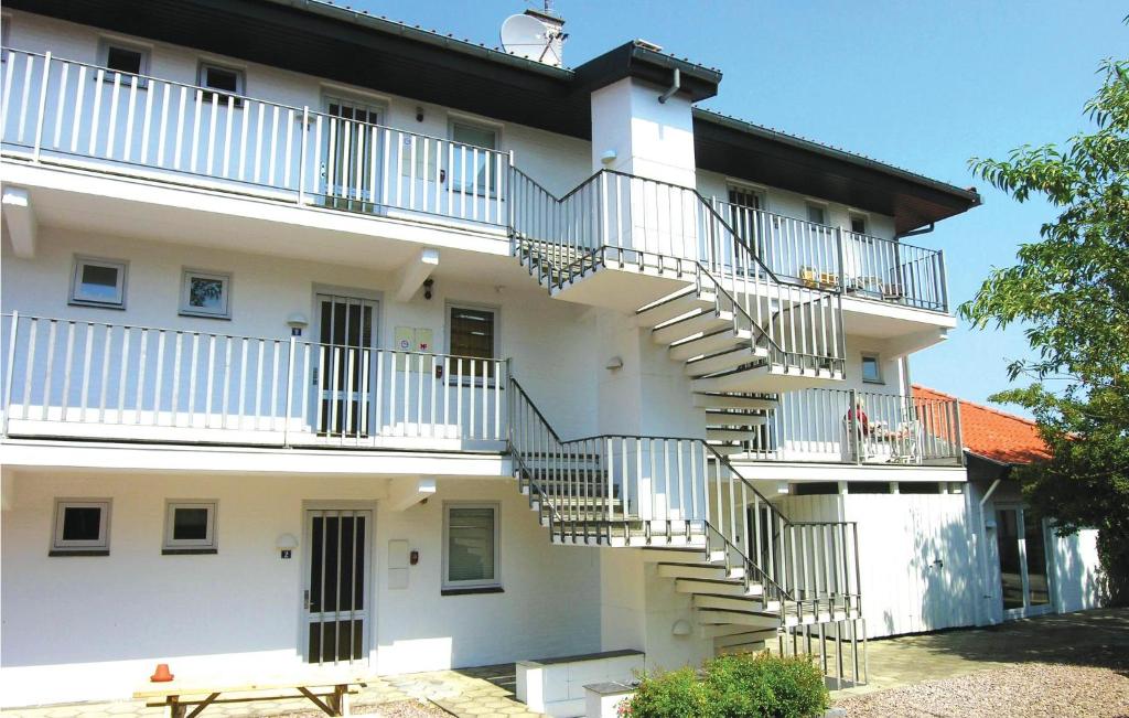 Balkón nebo terasa v ubytování Strandpromenaden