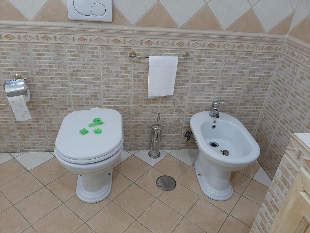 Koupelna v ubytování Green Universe