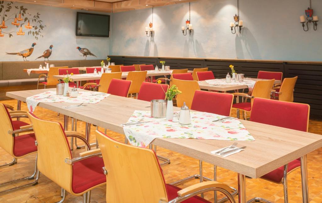 Posezení v ubytování Hotel Wilder Mann