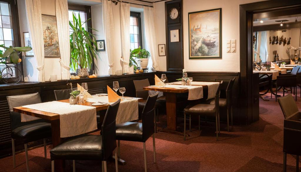 Restaurace v ubytování Hotel Wilder Mann