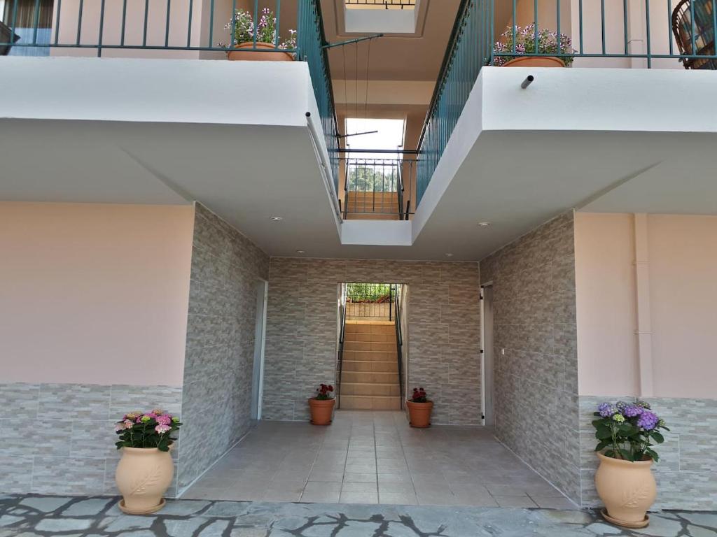 Budova, kde se apartmán nachází