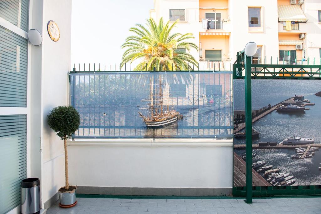 Balkon lub taras w obiekcie Stabia Dream Rooms