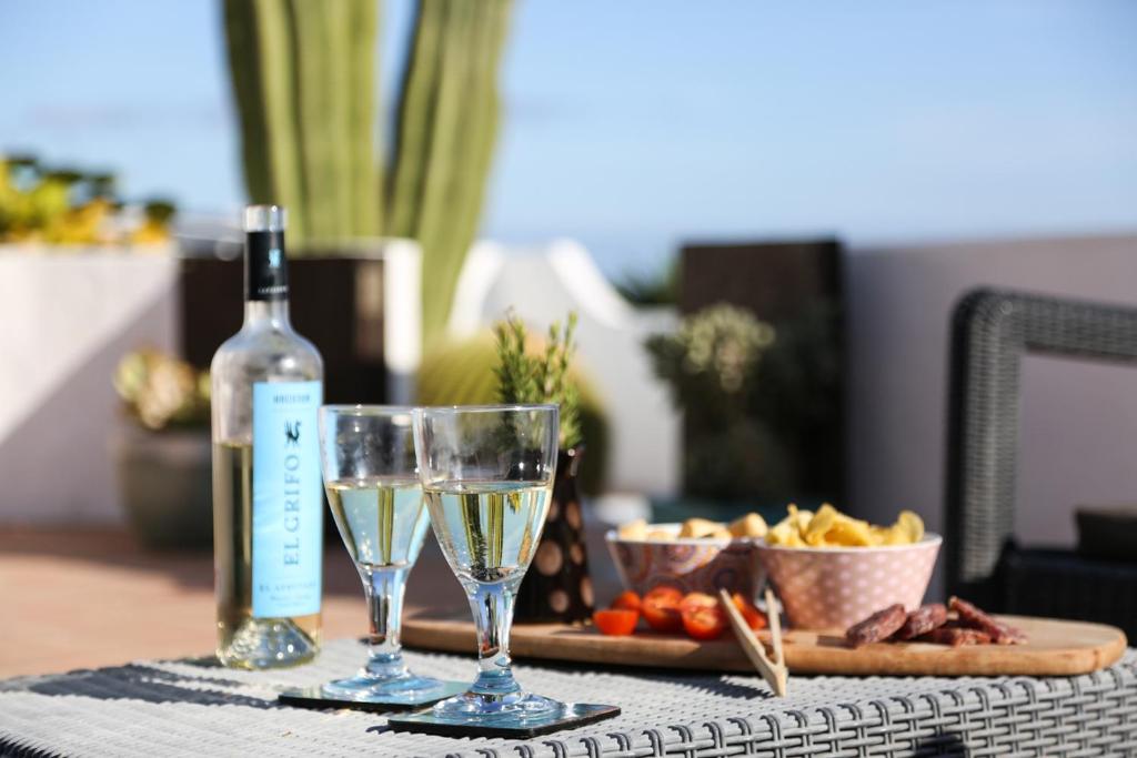 Nápoje v ubytování Casa Camella