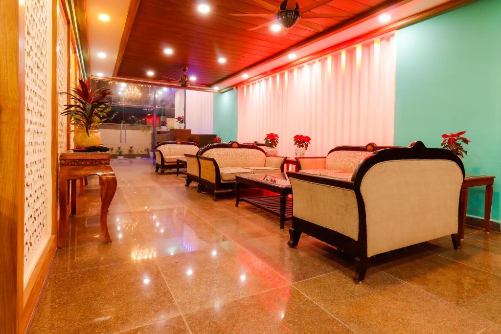 Posezení v ubytování Miranda Beach Resort Baga